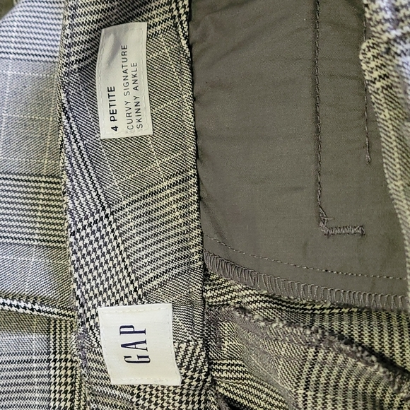 NWT Gap Curvy  Signature Skinny Ankle Pants 4P - Picture 4 of 6